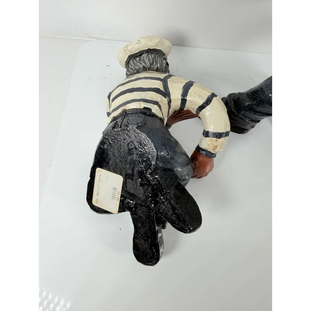 3‎ Captain Wine Bottle Holders Sailor Decor Nautical Barware